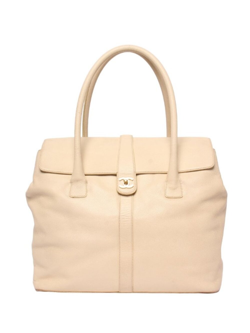 Chanel Tote Shoulder Gold